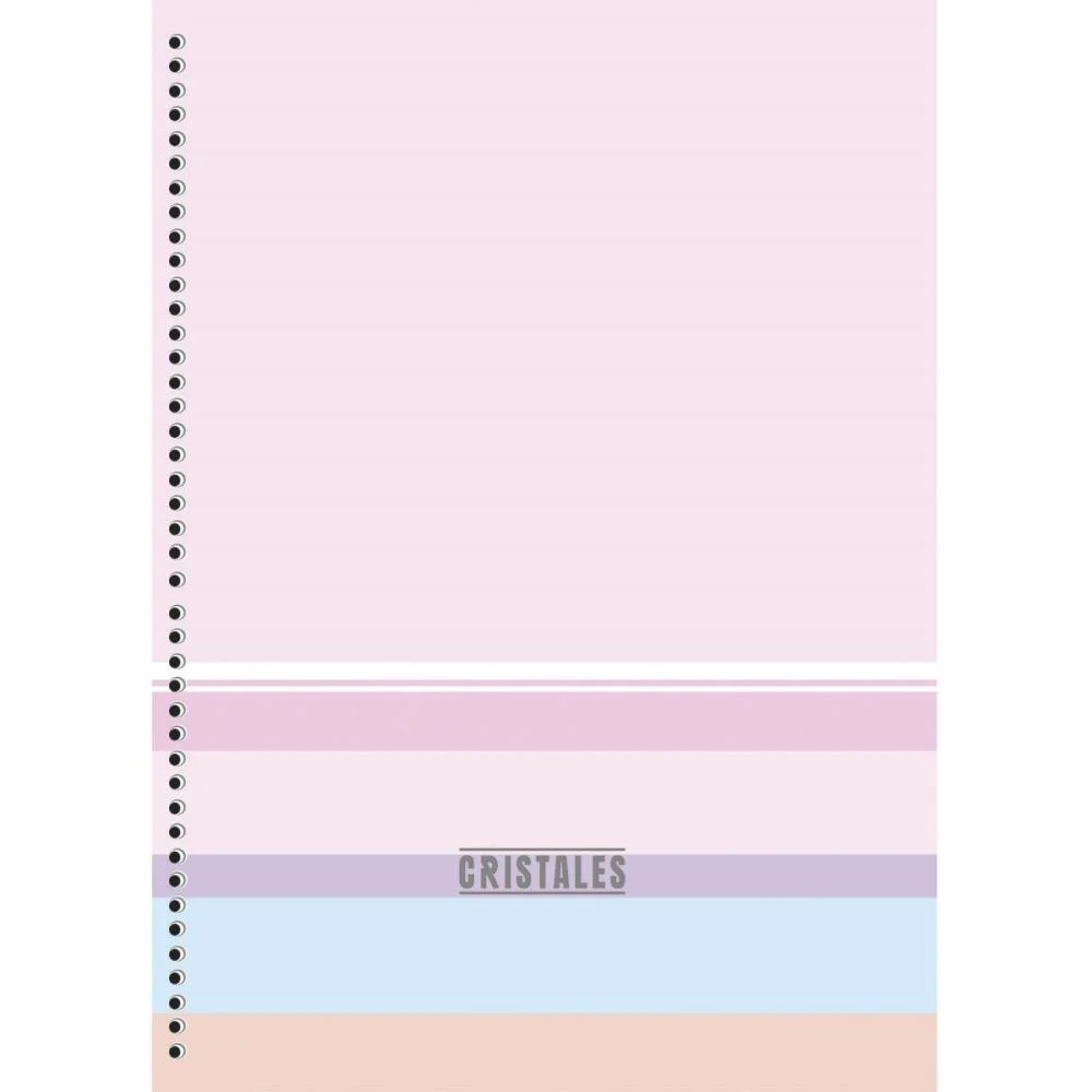 Caderno 01X1 Cp.dura Colegial Cristales 80F Animativa (Pct.c/04) - imagem 6