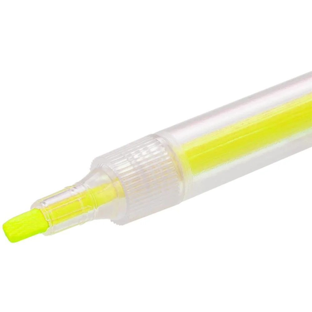 Caneta Marca Texto Clear Amarela Maxprint (Cx.c/12) - imagem 4