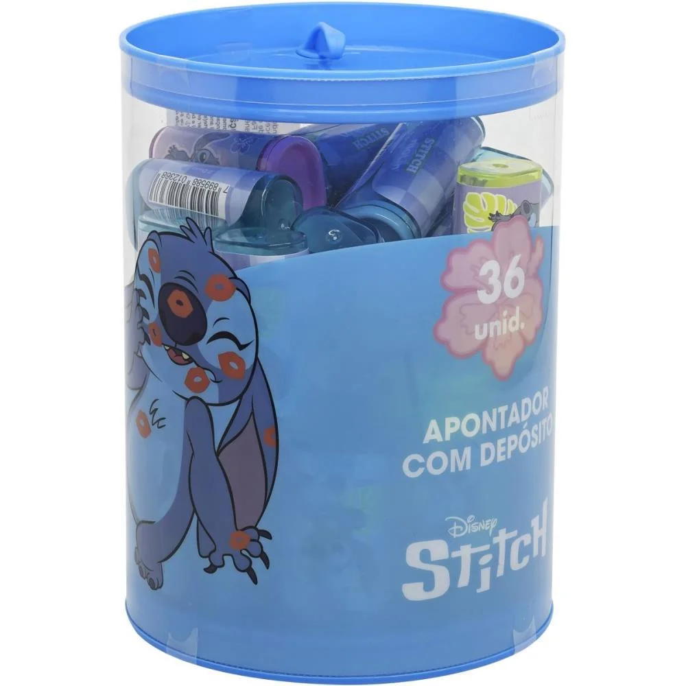 Apontador Com Deposito Stitch 4 Modelos Molin (Pote-36) - imagem 2