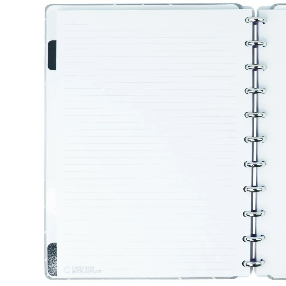 Caderno Inteligente Grande Grey Love 80Fls 215X280Mm Caderno Inteligente - imagem 5