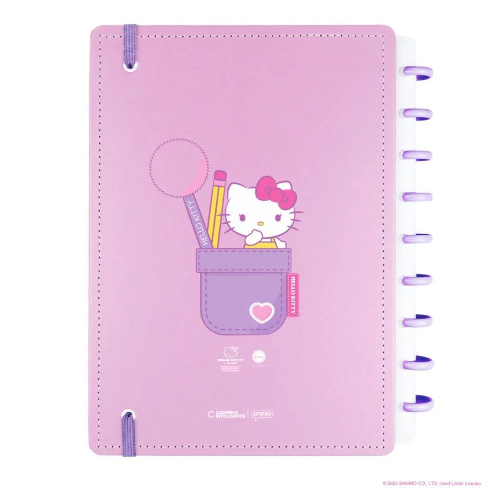 Caderno Inteligente Medio Hello Kitty 80Fls 190X255Mm Caderno Inteligente - imagem 5