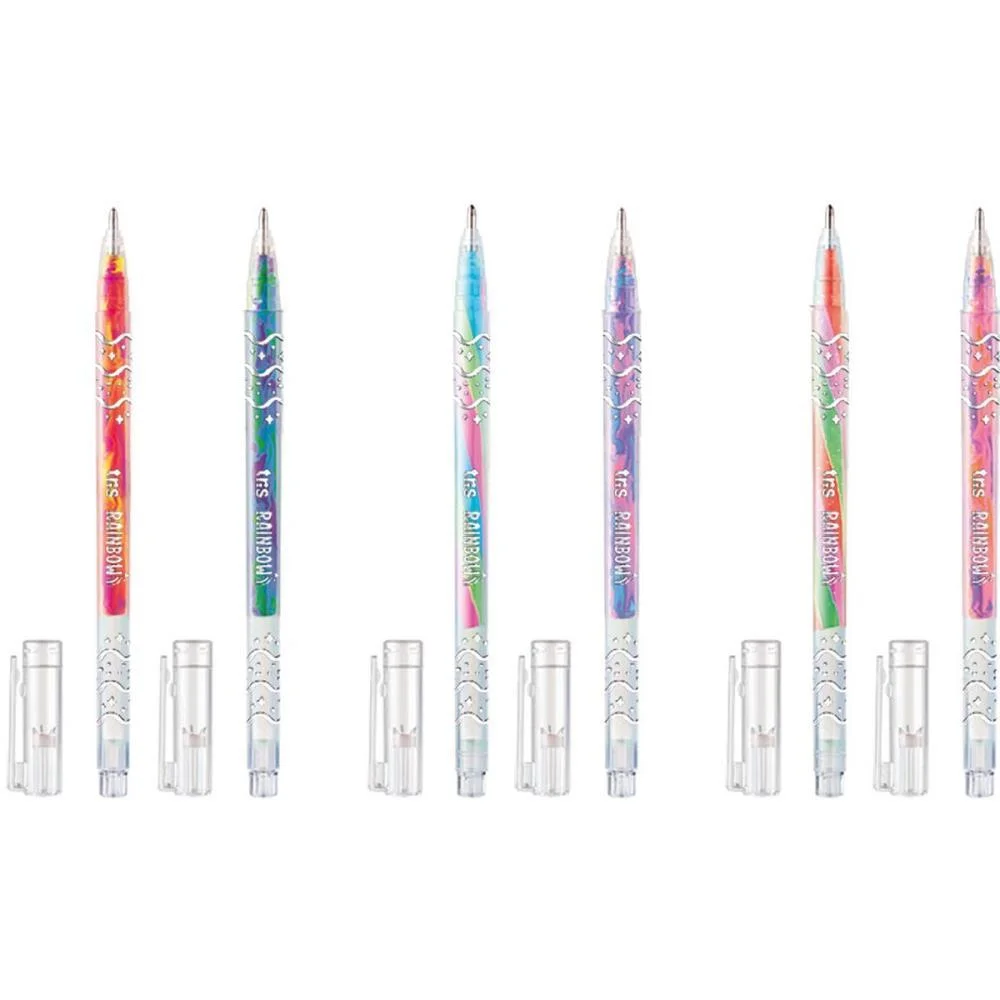 Caneta Gel Tris Rainbow Gliter/Pastel/Neo Summit C/ 24 Unidades - imagem 4