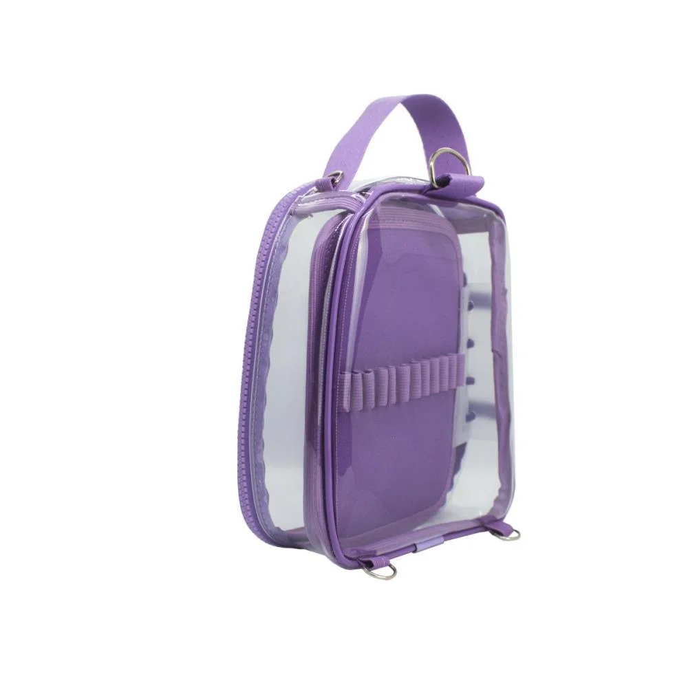 Estojo Box Versatil Cristal Lilas Obi Do Brasil - imagem 3