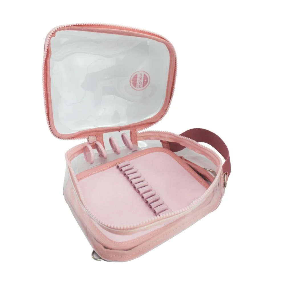 Estojo Box Versatil Cristal Rose Obi Do Brasil - imagem 5