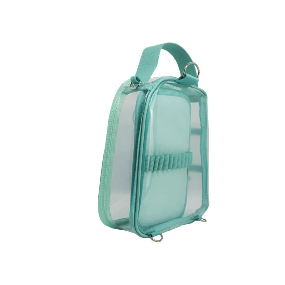 Estojo Box Versatil Cristal Turquesa Obi Do Brasil - imagem 4