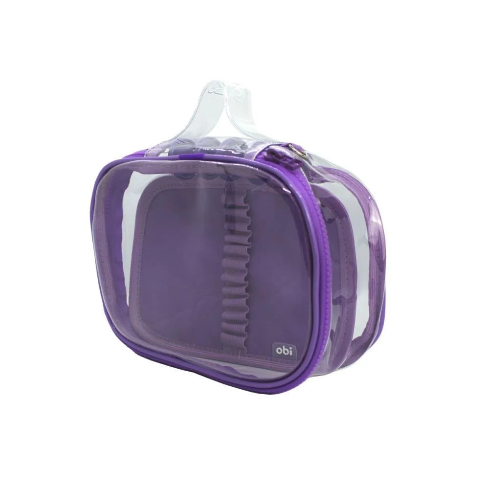 Estojo Box Big Ultra Clear Lilas Obi Do Brasil - imagem 3
