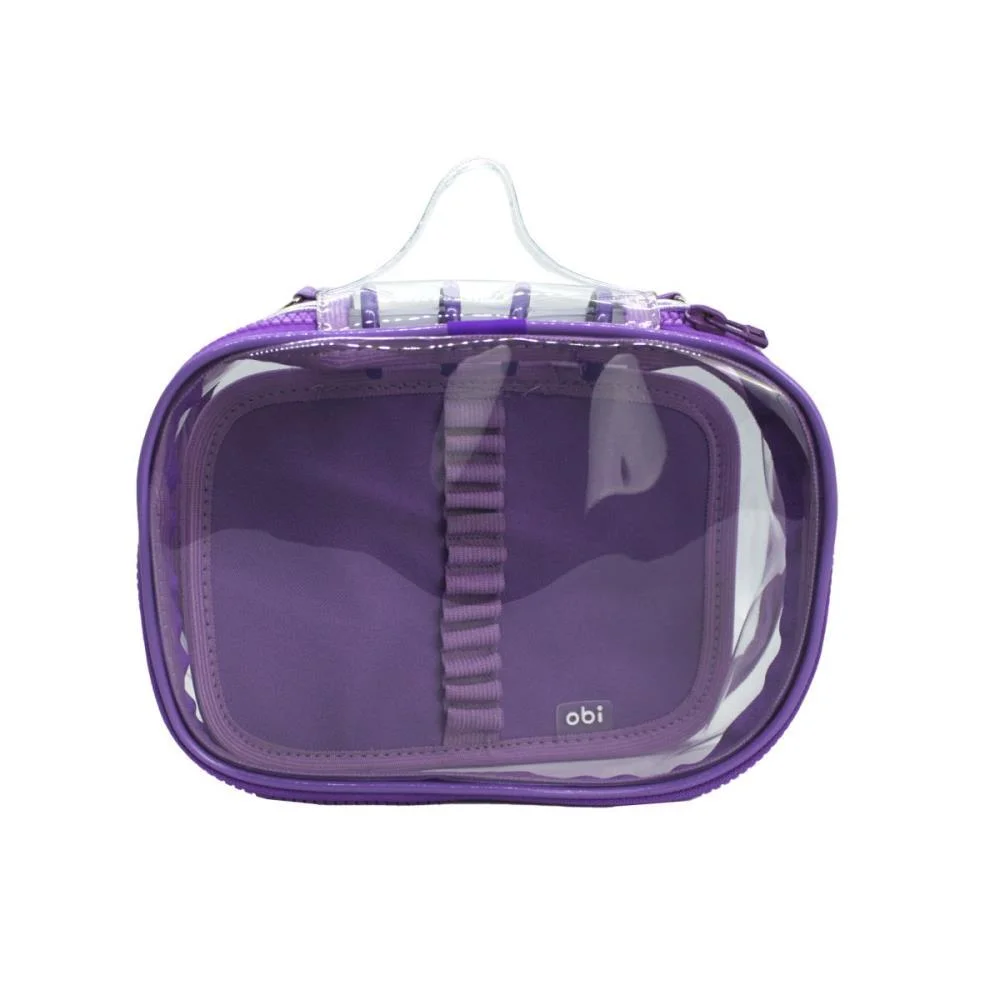 Estojo Box Big Ultra Clear Lilas Obi Do Brasil - imagem 4