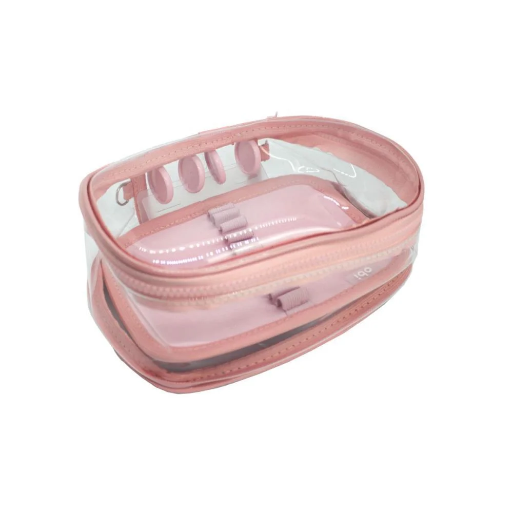 Estojo Box Big Ultra Clear Rose Obi Do Brasil - imagem 2