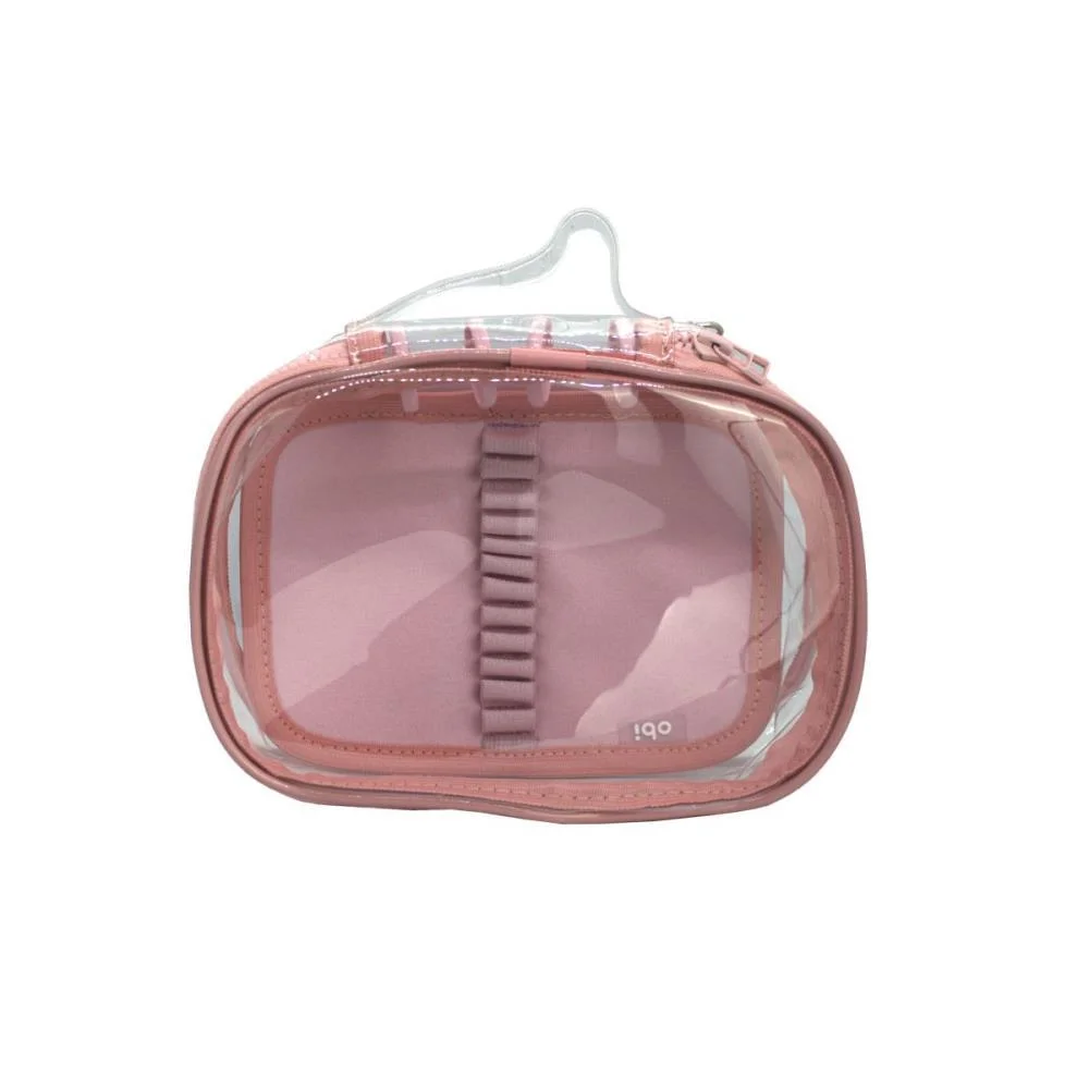 Estojo Box Big Ultra Clear Rose Obi Do Brasil - imagem 4