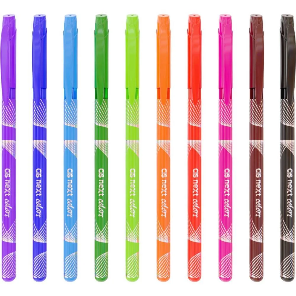 Caneta Esferografica Cis Next Colors 0.7Mm 10Cor (S Sertic C/ 50 Unidades - imagem 4