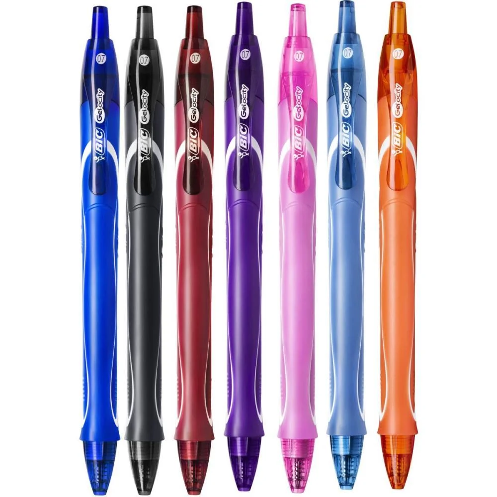 Caneta Gel Bic Gel.stic+Quick Dry Sort. Bic (Cx.c/14) - imagem 3