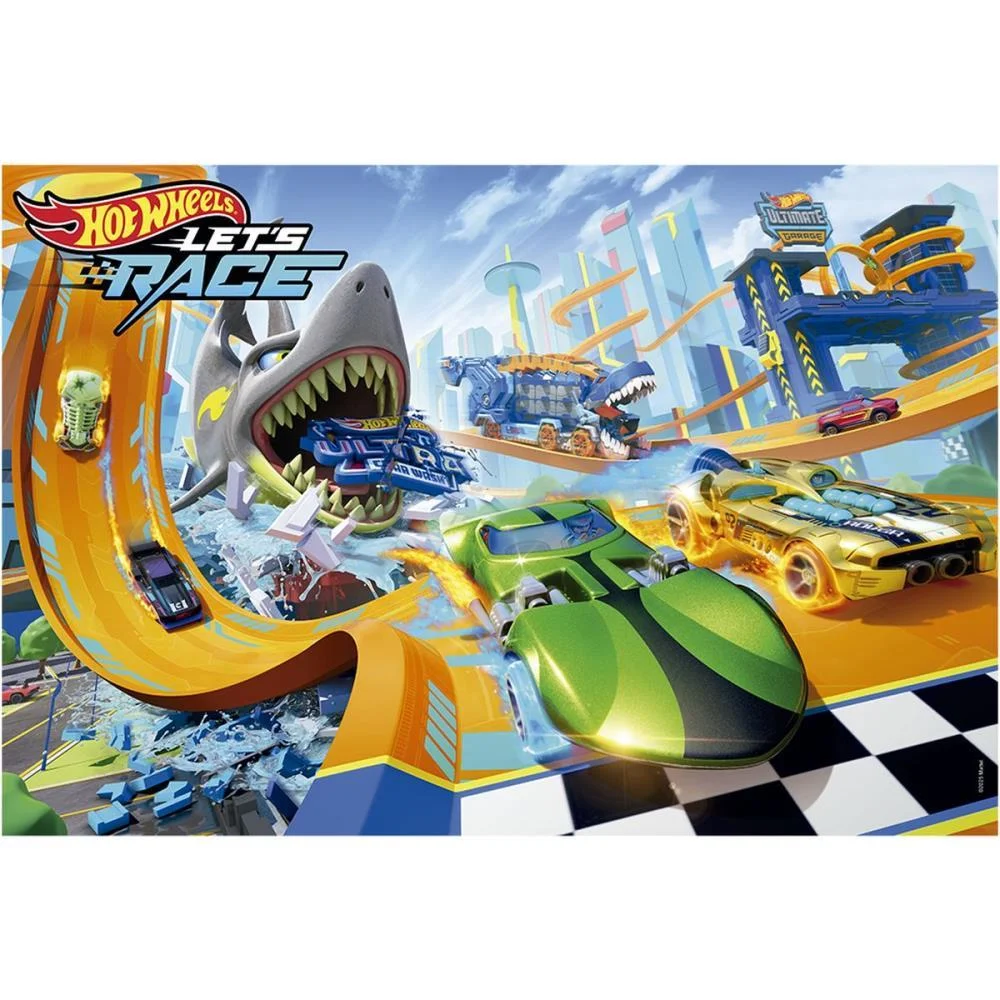 Quebra-Cabeca Cartonado Hot Wheels P150 Grow - imagem 4