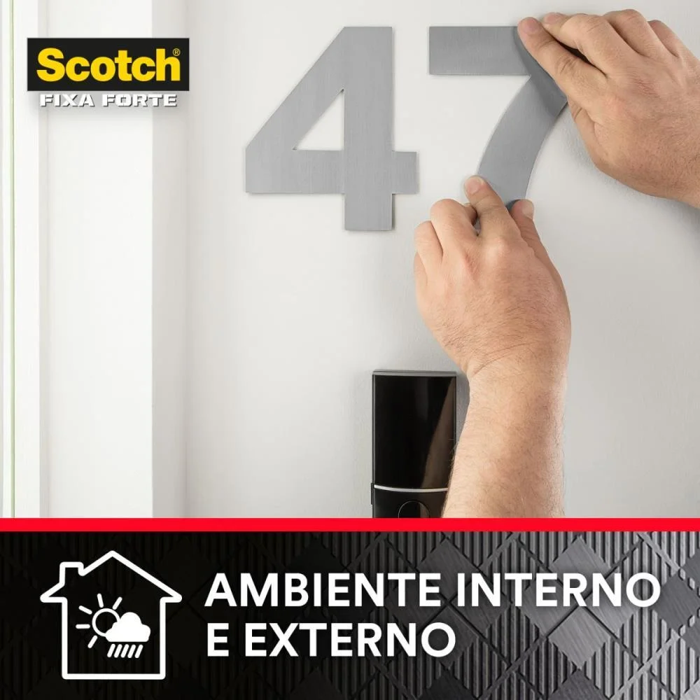 Fita Fixa Forte Scotch Extrema 12X1,4 Ate 2,5K 3M (Blister) - imagem 6