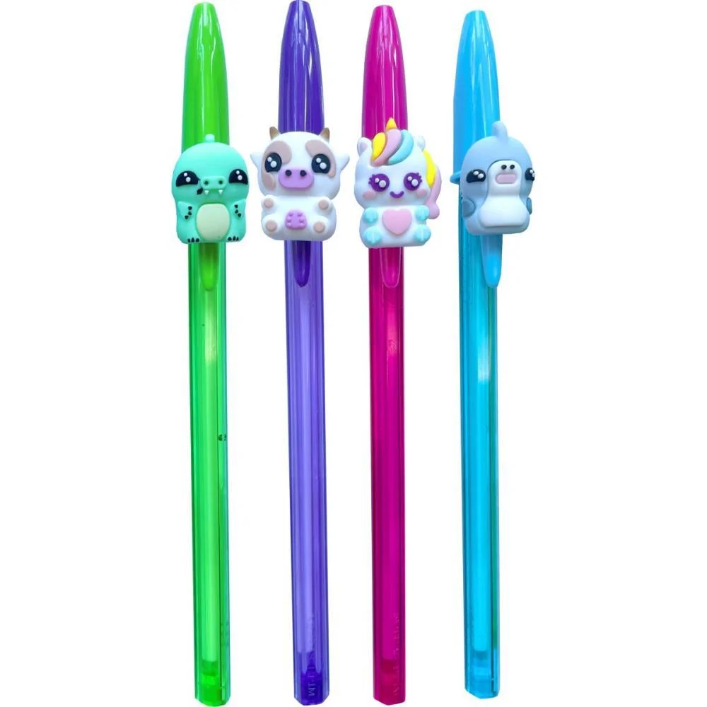 Caneta Esferografica Cristal Fashion Bichinho Sort. Bic (Cx.c/12) - imagem 3