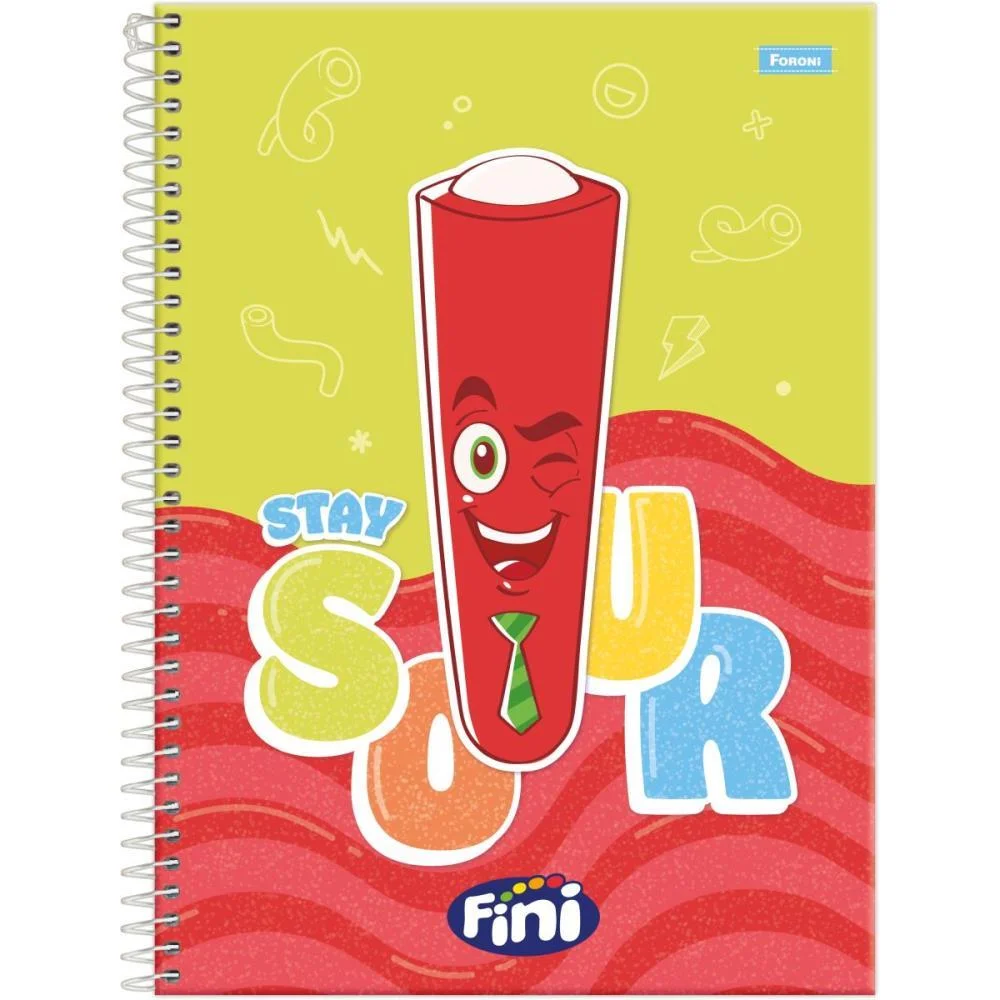 Caderno 10X1 Capa Dura Fini 160F Foroni (Pct.c/04) - imagem 5