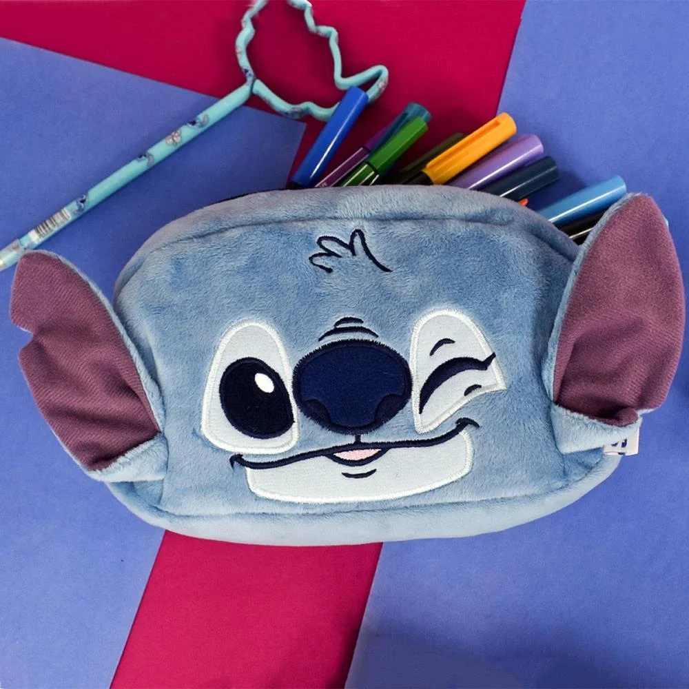Estojo Simples Stitch Pelucia Dac - imagem 4