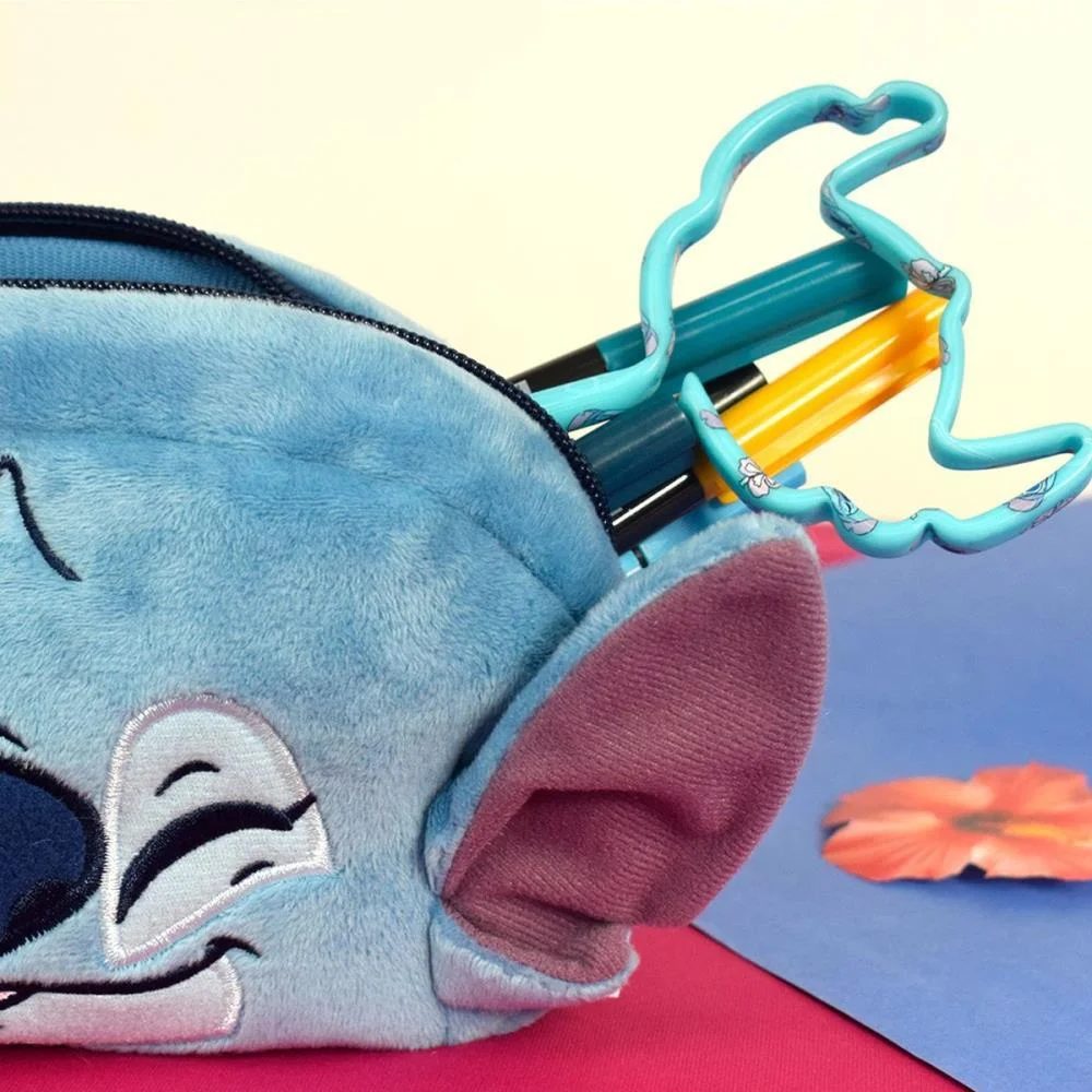 Estojo Simples Stitch Pelucia Dac - imagem 5