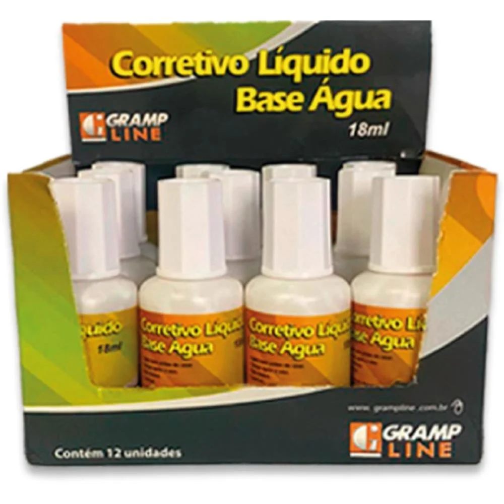 Corretivo 18Ml Liquido Gramp Line (Cx.c/12) - imagem 6