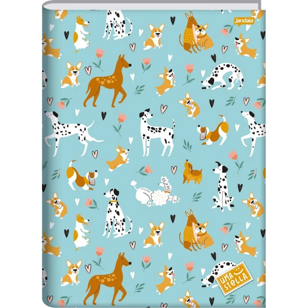 Caderno Brochura Pequeno Capa Dura Stella 80Fls. Jandaia (Pct.c/05) - imagem 5