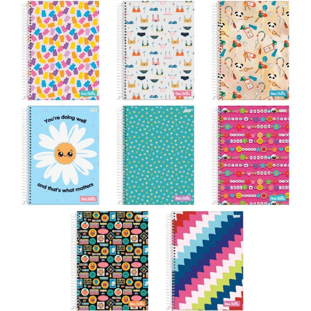 Caderno Desenho Univ Capa Dura Stella 80Fls. Jandaia (Pct.c/04) - imagem 3