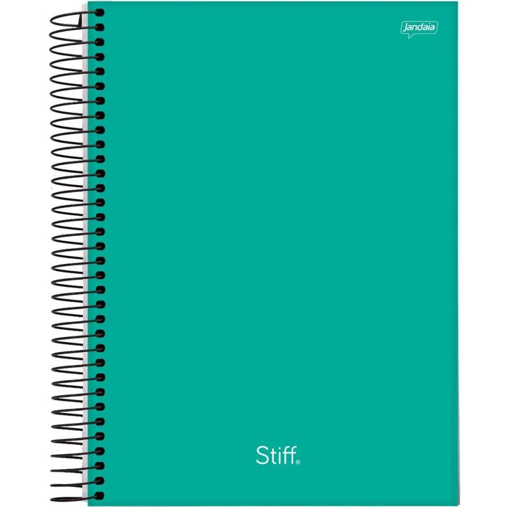 Caderno 01X1 Capa Dura Stiff Slim 80Fls. Jandaia (Pct.c/04) - imagem 5
