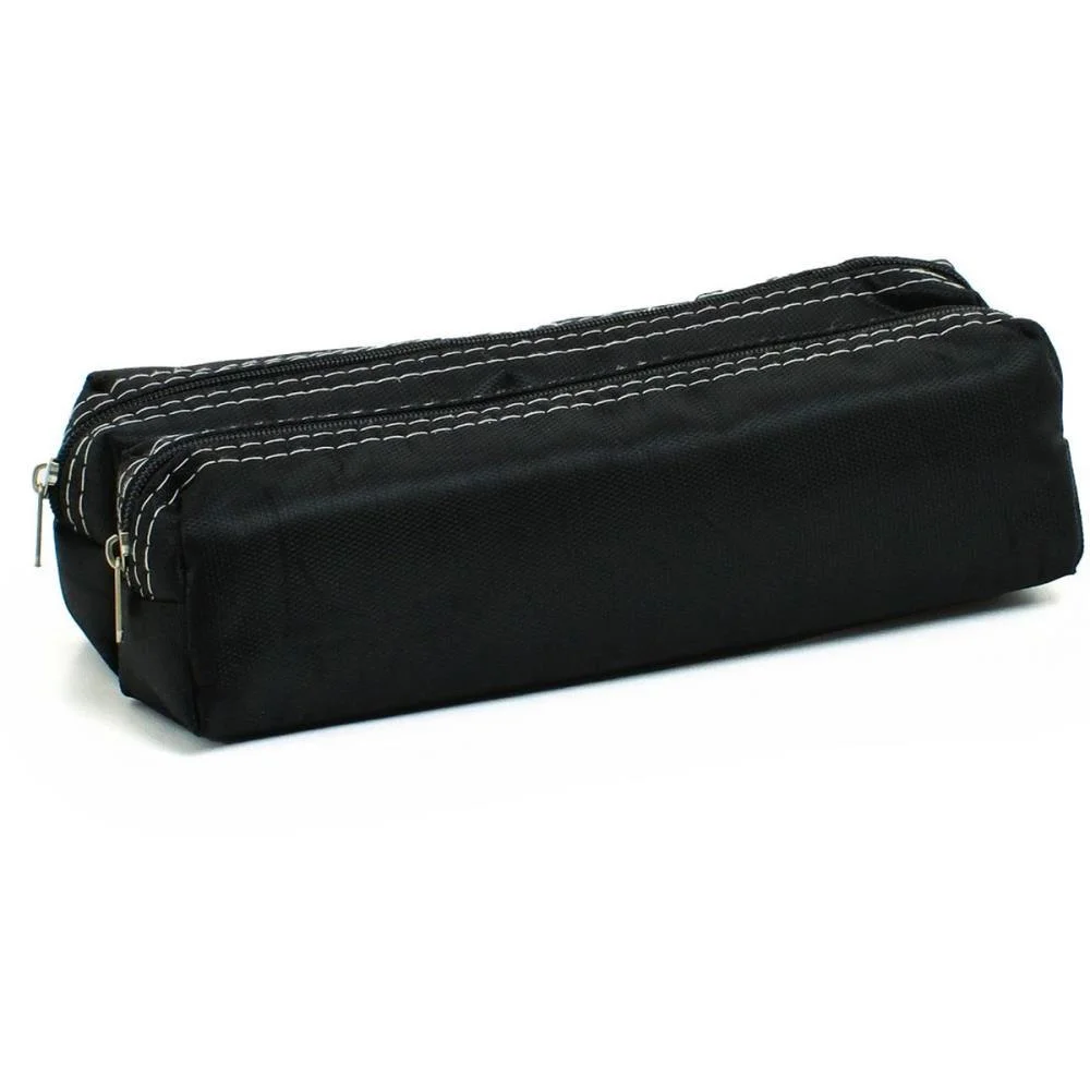 Estojo Duplo Juvenil Preto (S) Kit - imagem 2
