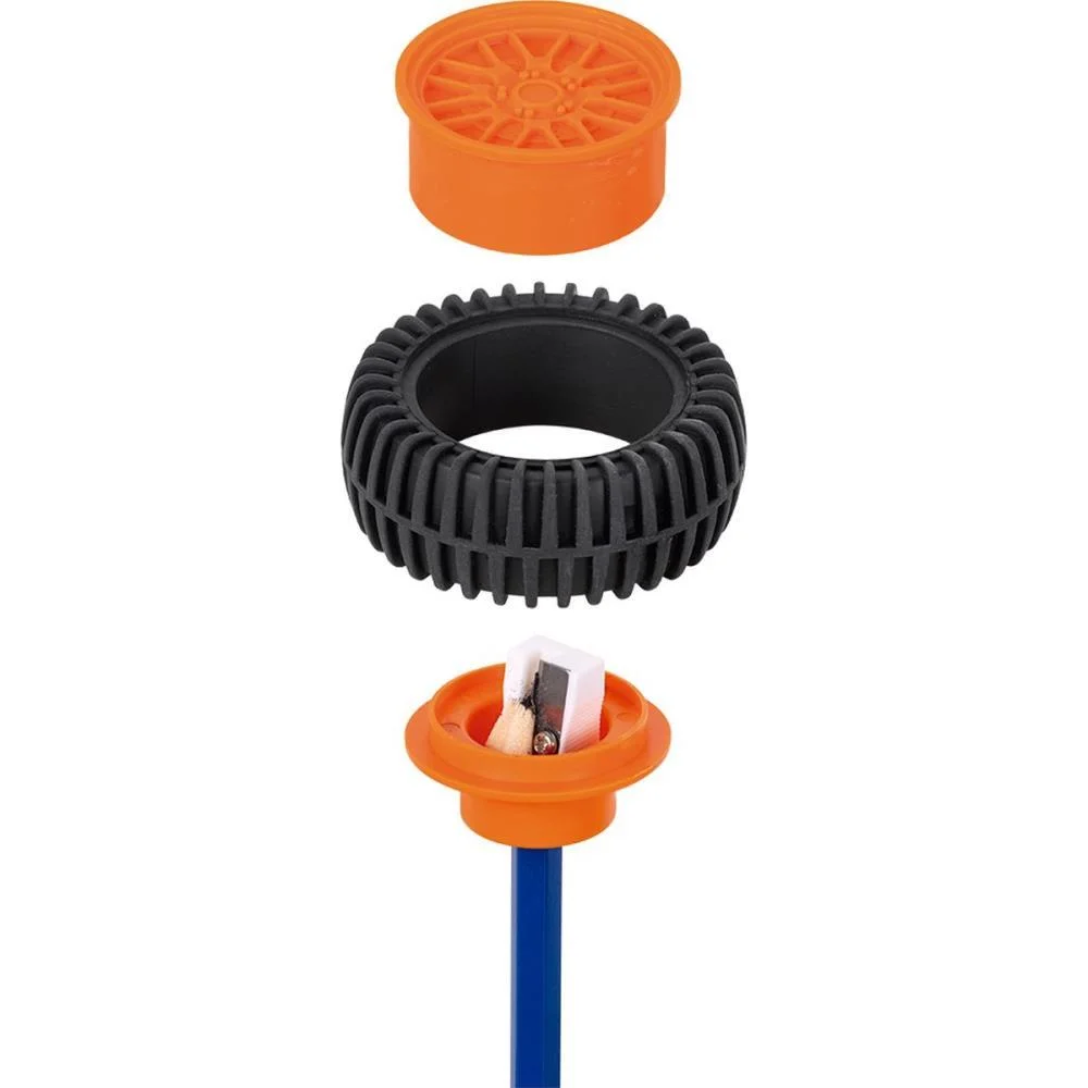 Apontador Com Deposito Xtreme C/Borracha 4Cores Brw C/ 12 Unidades - imagem 8