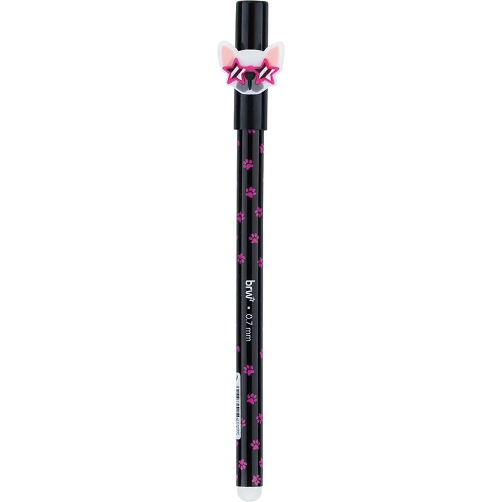Caneta Gel Divert Gel Paws Apag.0.7Mm 4Mo Brw C/ 12 Unidades - imagem 4