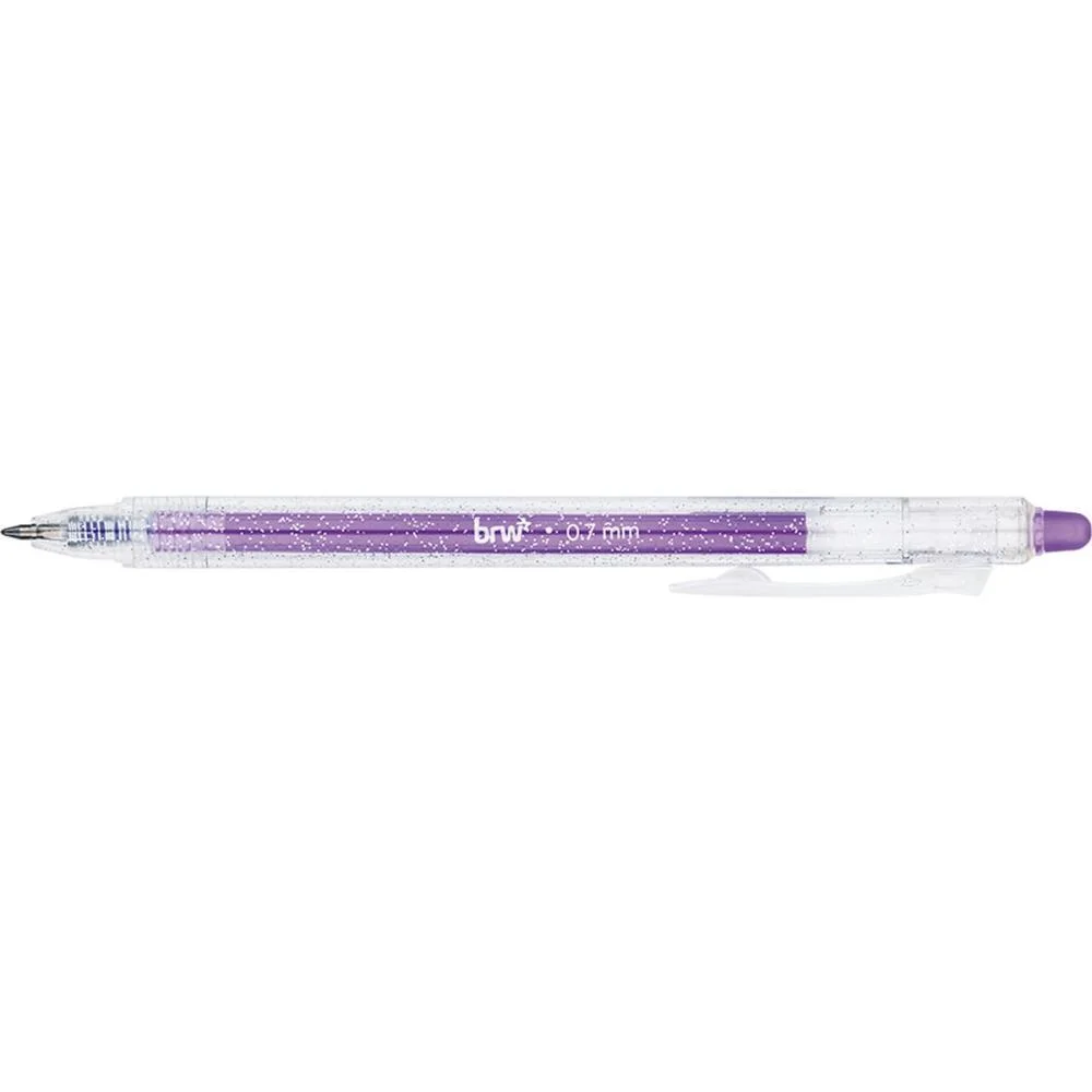 Caneta Gel Divert Gel Glit.apag.0.7Mm 3Co Brw C/ 12 Unidades - imagem 5