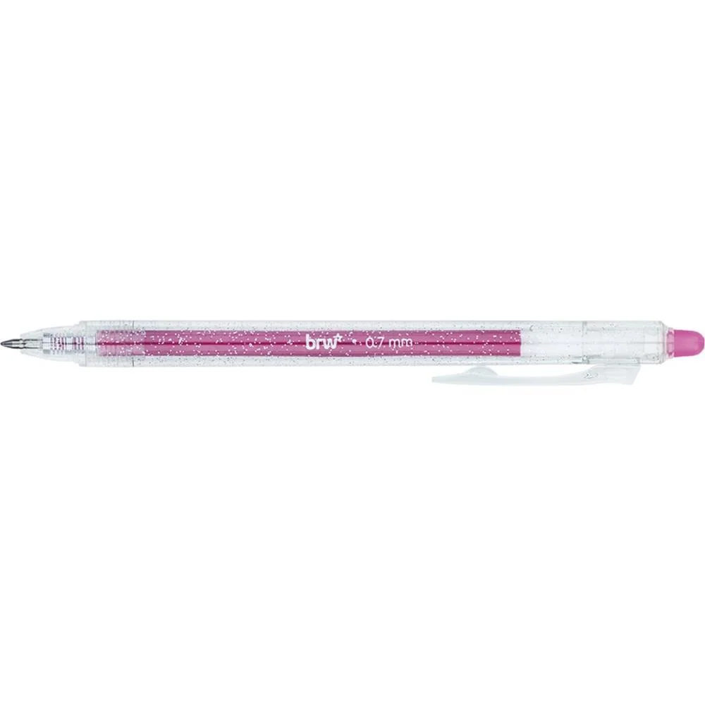 Caneta Gel Divert Gel Glit.apag.0.7Mm 3Co Brw C/ 12 Unidades - imagem 6