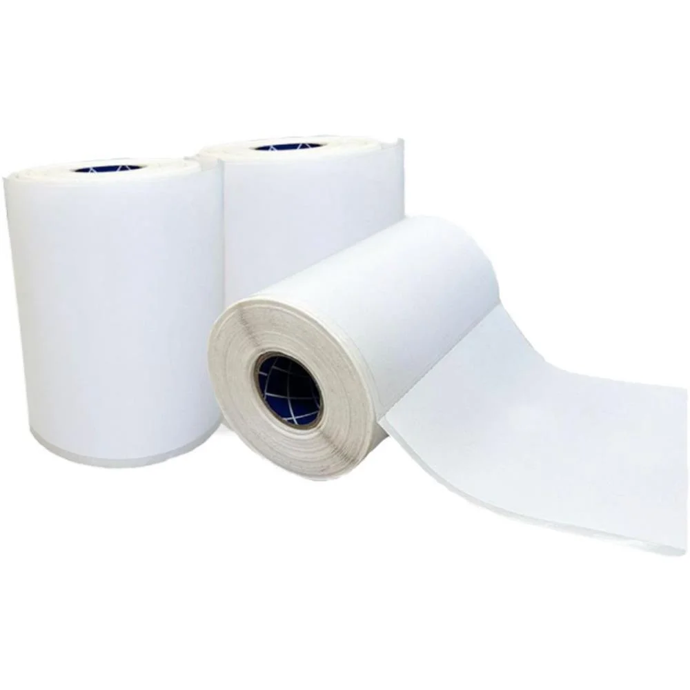 Etiqueta Adesiva Couche 100X150Mm 31M 200Etiq. Rio Branco Bobinas (Cx C/12) - imagem 2