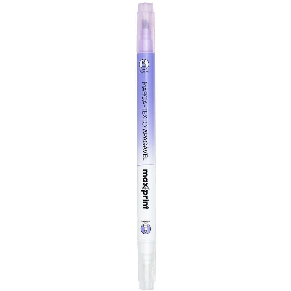 Caneta Marca Texto Apagavel 6 Cores Maxprint (Estojo) - imagem 6