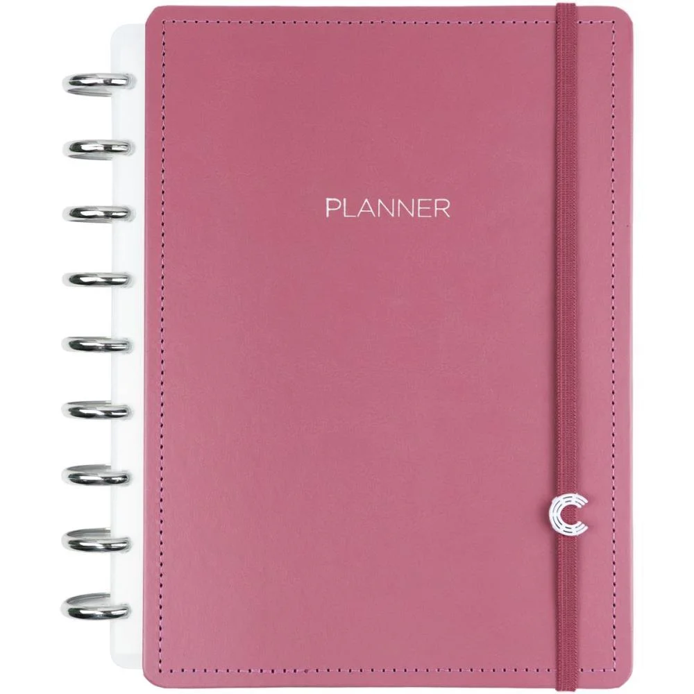 Caderno Inteligente Planner Medio Guava 168Fls Caderno Inteligente - imagem 3