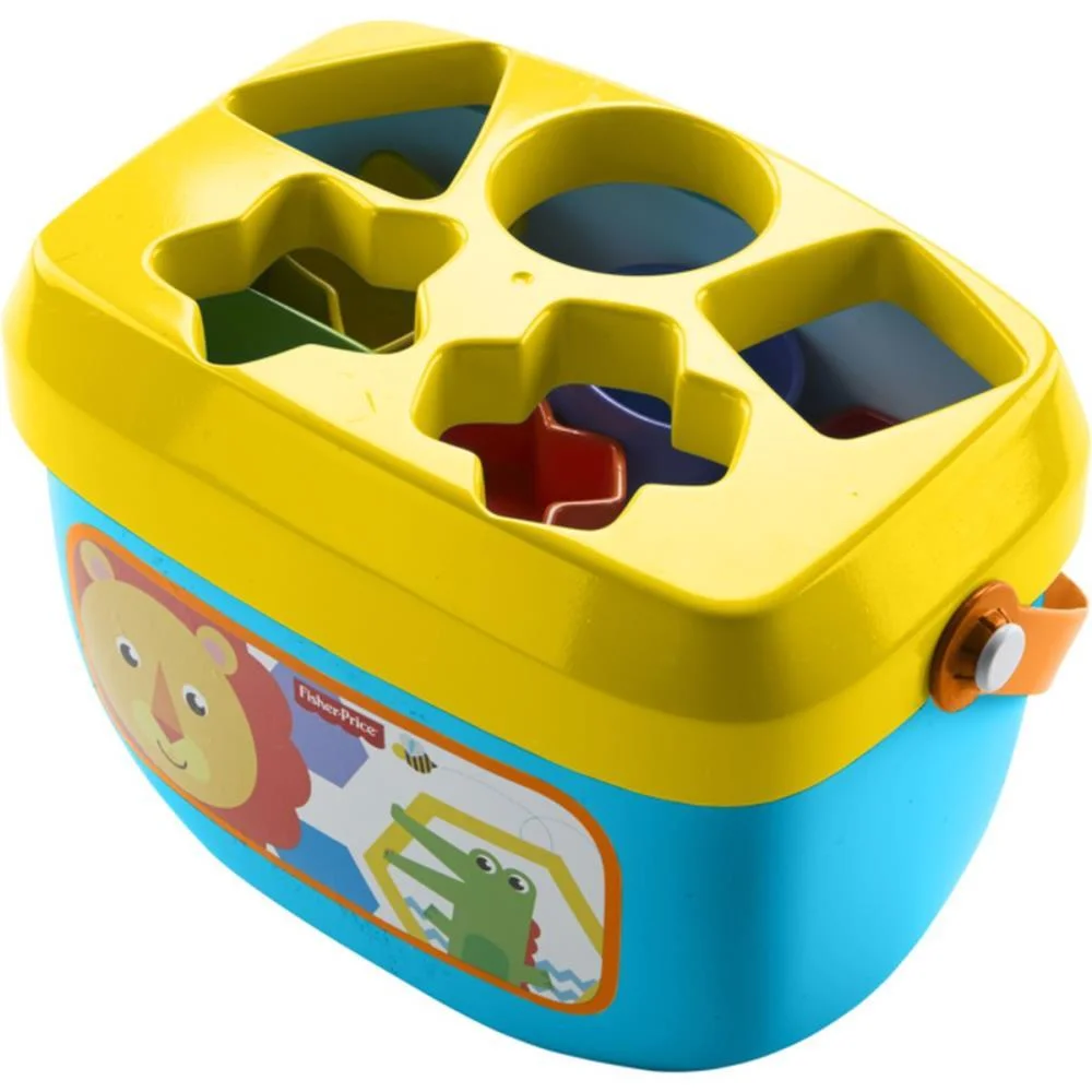 Fisher-Price Infant Encaixe Balde De Blocos 10Pcs Mattel - imagem 7