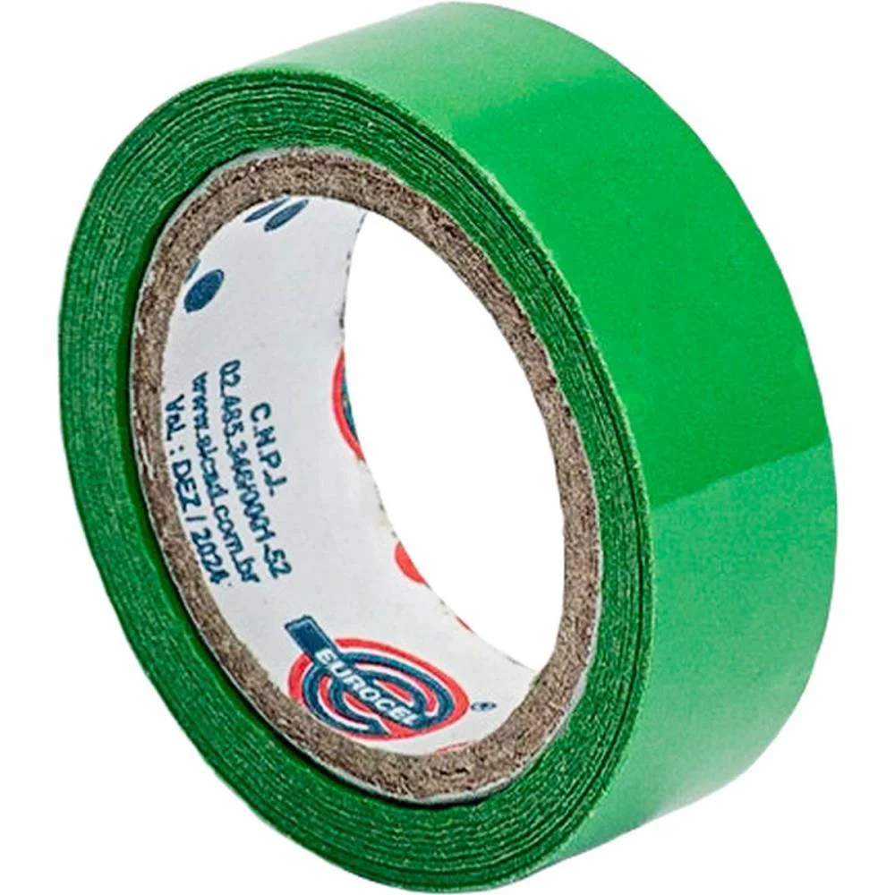 Fita Adesiva Pp 2000 12Mmx10M Verde Eurocel (Pct.c/10) - imagem 4