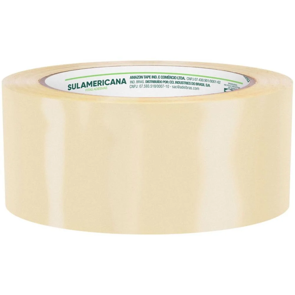Fita Para Empacotamento Sulamericana 48Mmx100M Transp Sulamericana (Cx.c/72) - imagem 3