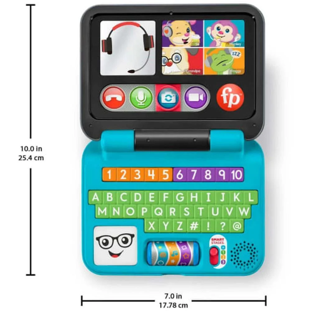 Fisher-Price Infant Laptop Vamos Conectar Mattel - imagem 4