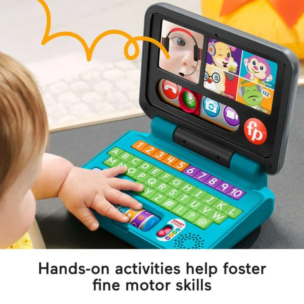 Fisher-Price Infant Laptop Vamos Conectar Mattel - imagem 6