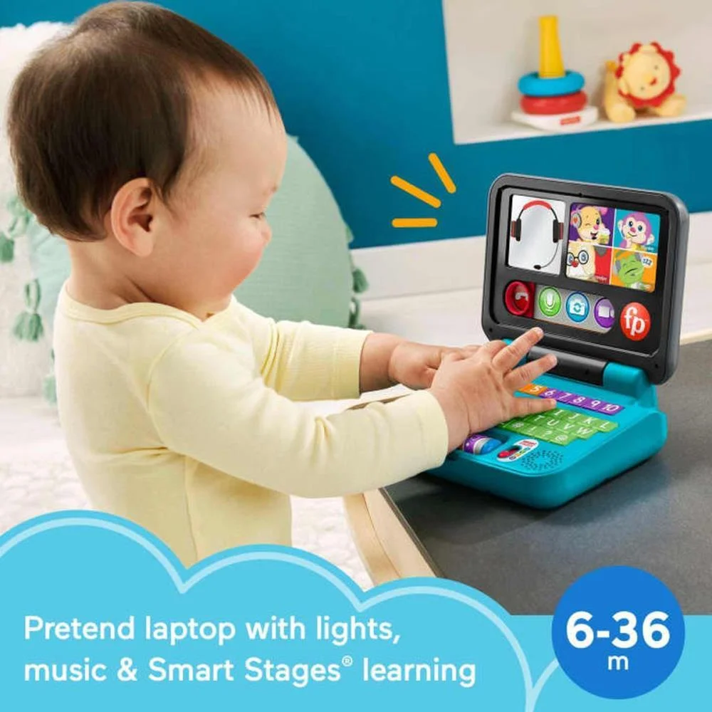 Fisher-Price Infant Laptop Vamos Conectar Mattel - imagem 7