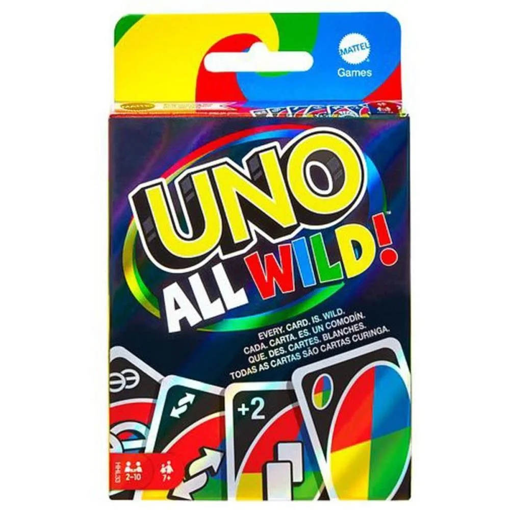 Jogo De Cartas Uno All Wild Mattel - imagem 2