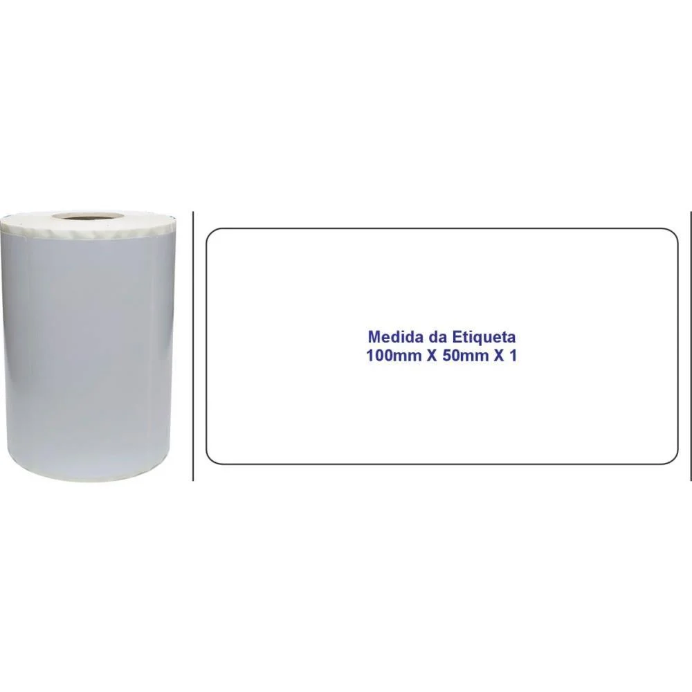 Etiqueta Adesiva Termica 100X50Mmx30M C/560Etiq Fitacrel (Rolo) - imagem 2