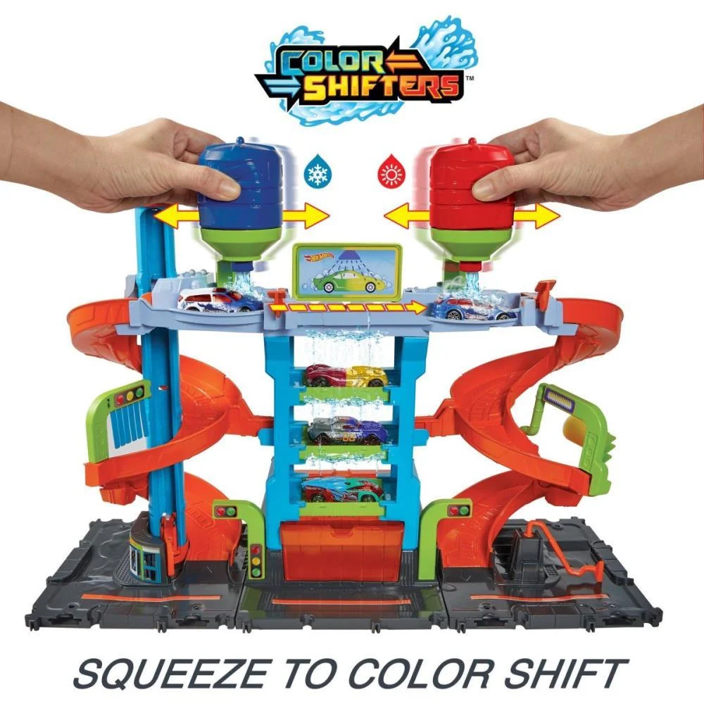 Hot Wheels Pista City Lava-Rápido Mega Torre Colorsh Mattel - imagem 6