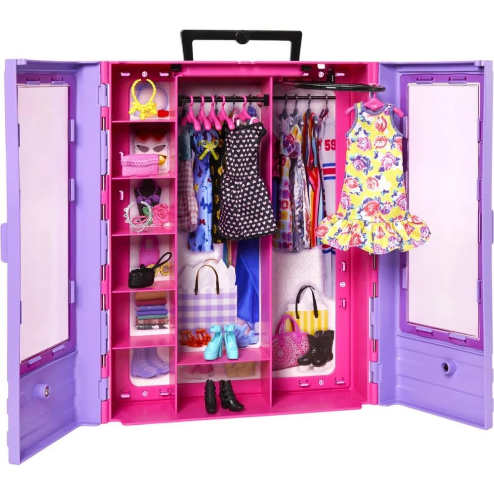 Barbie Fashion Novo Closet De Luxo Com Boneca Mattel - imagem 3