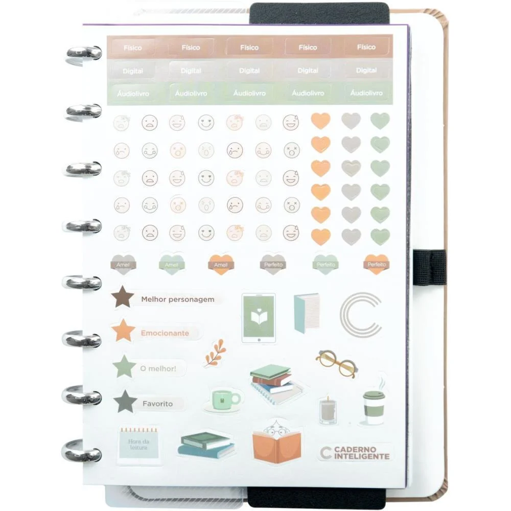 Caderno Inteligente A5 Caderno De Leitura 43Fls 120G. Caderno Inteligente - imagem 3