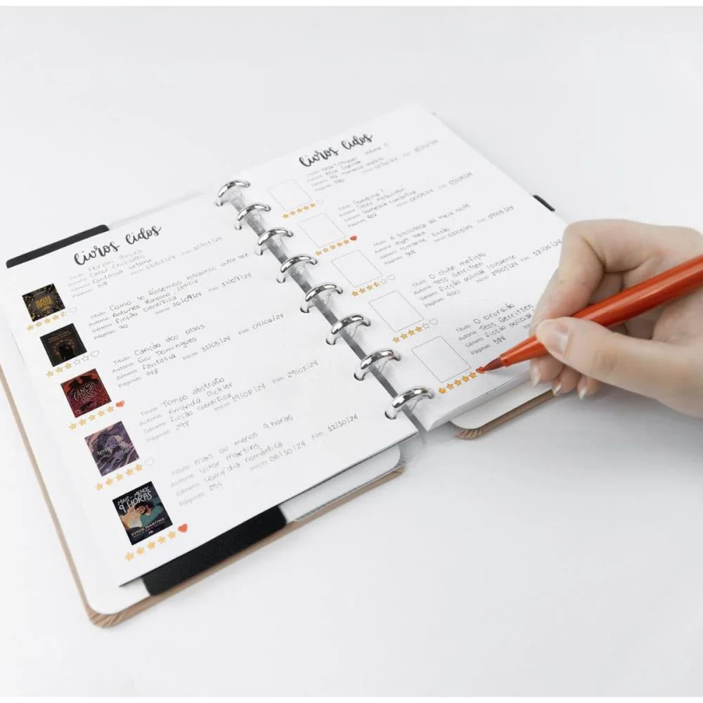 Caderno Inteligente A5 Caderno De Leitura 43Fls 120G. Caderno Inteligente - imagem 10