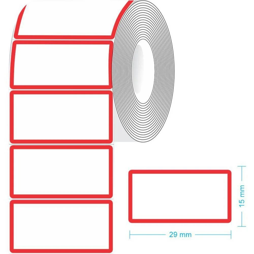 Etiqueta Para Preco Tr-3 29X15Mm C/1330 Etiquetas Grespan (Rolo) - imagem 2