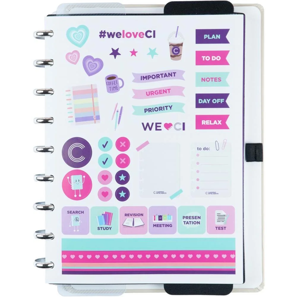 Caderno Inteligente Medio Latte 80Fls 190X255Mm Caderno Inteligente - imagem 4