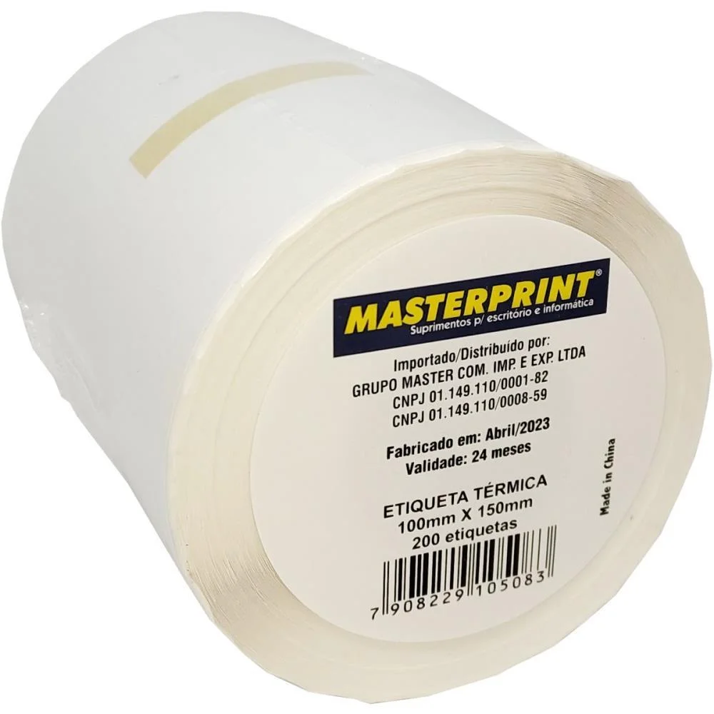 Etiqueta Adesiva E-Commerce 100X150Mm 200Etiq. Masterprint - imagem 2