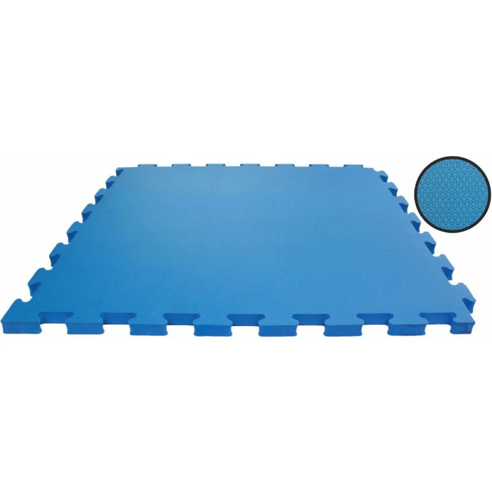 Tatame 04 Placas 1X1Mx1Cm Azul Royal Evamax (Pacote) - imagem 4