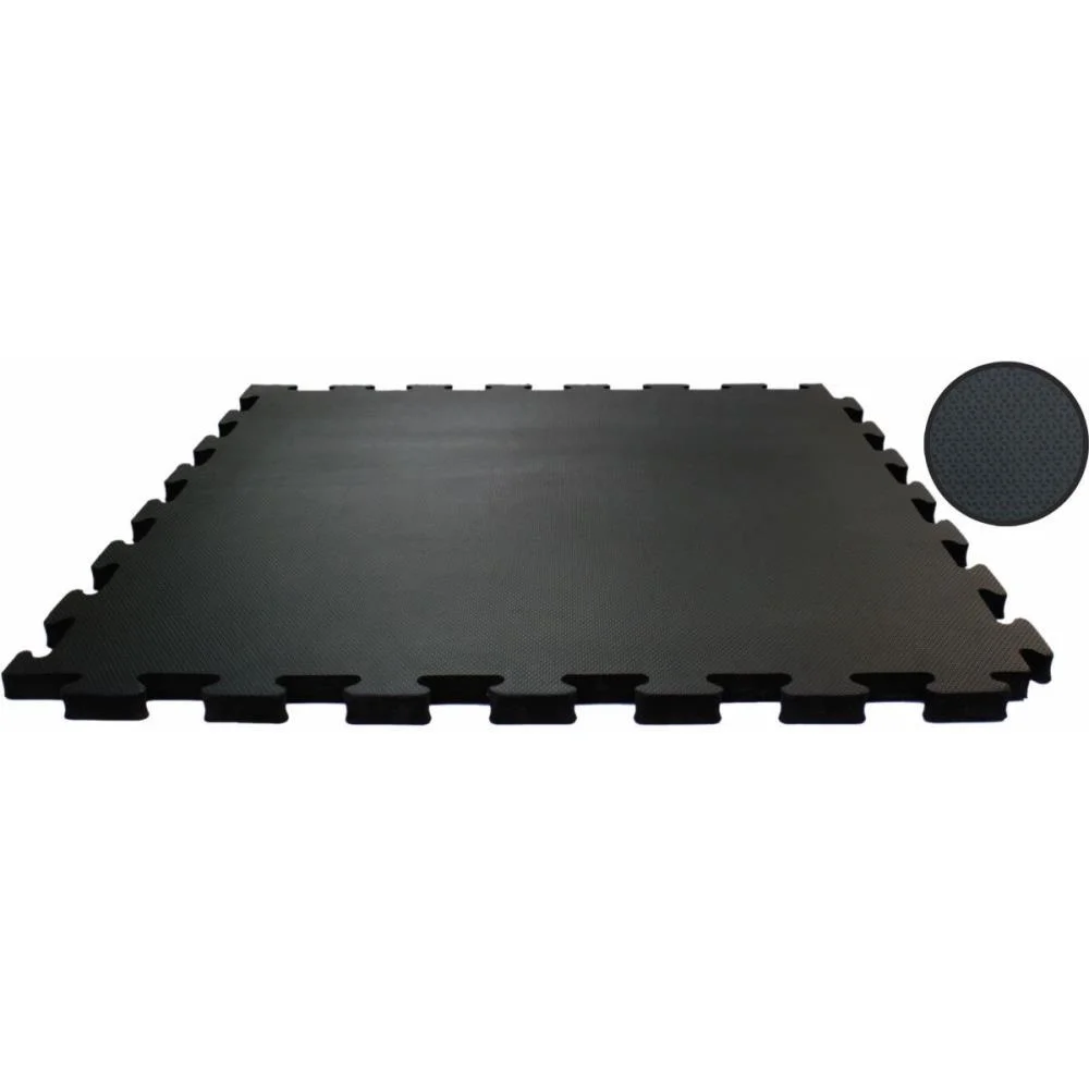 Tatame 04 Placas 1X1Mx1Cm Preto Evamax (Pacote) - imagem 4
